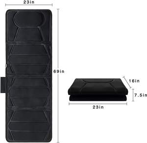 Bestsellers 10 Motoren Vibrerende Full Body Elektrische Elektrische <span class=keywords><strong>Massage</strong></span> Matras Seksmat Topper Met <span class=keywords><strong>2</strong></span> Verwarming Pads Voor Rug - Product Image 6