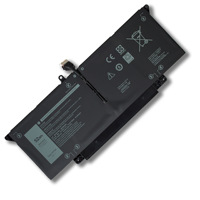 بطاريات لابتوب 52 واط/ساعة متوافقة مع ديل لاتيتيود 7310/7410/JHT2H/X825P/4V5X2 7.7 فولت