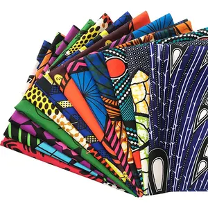 Tessuto Ankara stile Ghana cera africana Ankara 100% cotone vera cera reale tessuto Ankara stampa cera africana tessuto Batik