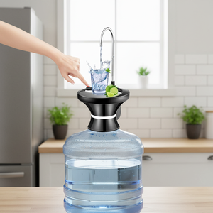 Pompa Elettrica Portatile Ricaricabile USB per Dispenser d'Acqua, Controllo Automatico a Gravità, Capacità 1-5 Galloni - Product Image 3