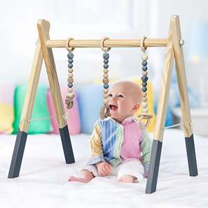 Ensemble de jouets d'activités pour enfants en bois massif, aire de jeux pour bébés pour que les enfants puissent jouer dans la chambre à coucher, chambre d'enfant - Product Image 1