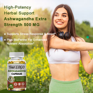 Offre Spéciale 120 Pcs Ashwagandha Extrait Capsules <span class=keywords><strong>Anti</strong></span>-<span class=keywords><strong>Stress</strong></span> Softgel 500mg Ashwagandha Complément <span class=keywords><strong>Alimentaire</strong></span> - Product Image 5