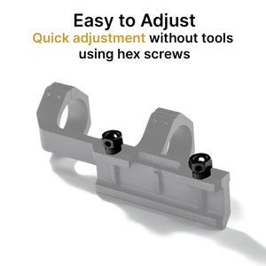 ขาตั้งกล้องแบบ Cantilever ยี่ห้อ BANGBANG ความสูงตรงกลาง 1.55 นิ้ว ใช้ได้กับท่อขนาด 25.4 มม./30 มม. สำหรับกิจกรรมกลางแจ้ง - Product Image 4