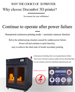 L5-1000 Dreambot Máy In <span class=keywords><strong>3d</strong></span> Kích Thước Lớn 1000Mm Máy In <span class=keywords><strong>3d</strong></span> Định Dạng Lớn Cho Các Mẫu Xe Ô Tô - Product Image 5