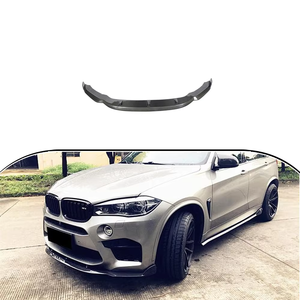 Carbon Fiber Front Bumper Lip Spoiler Đối Với Bmw F86 X6 M F85 X5 M 2014-2018 Xe Điều Chỉnh - Product Image 1