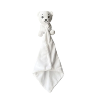 Nouveau-né bébé enfant enfants super doux câlin peluche animal couette serviette bébé jouets et couverture éléphant ours