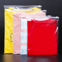 Sac d'emballage refermable en PE de haute qualité, imprimé sur mesure, réutilisable et durable pour chaussures/vêtements/chaussettes