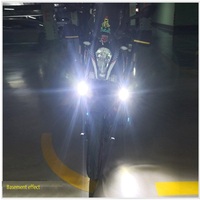 EURS phare de moto haute puissance L6X L4X L9X antibrouillard avec 6LED 4000LM Hi Lo Beam DRL Accessoires d'éclairage Type de lampe LED