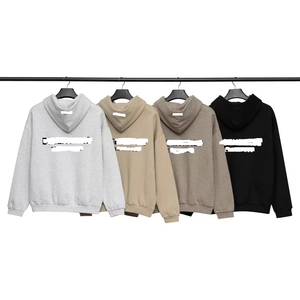 <span class=keywords><strong>Felpa</strong></span> con Cappuccio Oversize in Pile Stile Americano Trendy Autunno-Inverno per Uomo e Donna - Product Image 1