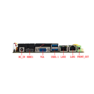 เมนบอร์ดจอแสดงผล LCD สำหรับโฆษณา รองรับ Comet Lake I5-10210U พอร์ต LAN เดี่ยวหรือคู่ รองรับ 2*HDMI  รองรับ M.2 2280 SATA/NVME - Product Image 5