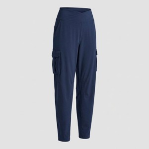 <span class=keywords><strong>Pantaloni</strong></span> <span class=keywords><strong>Cargo</strong></span> a Vita Alta Incrociati da <span class=keywords><strong>Donna</strong></span>, <span class=keywords><strong>Pantaloni</strong></span> Utility Affusolati per Escursionismo con Tasche a Patta, <span class=keywords><strong>Pantaloni</strong></span> Elasticizzati da Viaggio Outdoor, OEM - Product Image 3