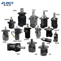 Motor de Rueda Hidráulico Blince BM6 BM6300 BM6630 Serie TG/TF BMER 350 375cc 400 CC Omer300 Motor Hidráulico Orbital Geroler