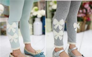 กางเกงลำลองมีโบว์สำหรับเด็กผู้หญิงตัวเล็กกางเกงช้อปปิ้งออนไลน์ - Product Image 3