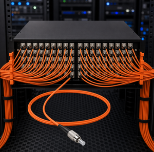 Cable de Fibra Óptica FCUPC-FCUPC Multimodo SIMPLEX/DUPLEX OM1 3.0mm LSZH con Certificación CE FASO para Redes FTTH 5G - Product Image 1