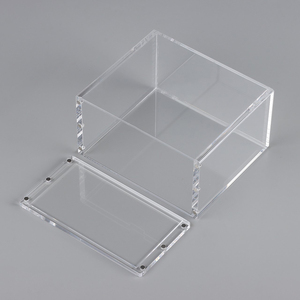 Hộp tăng cường Acrylic hiển thị trường hợp trượt nắp từ bảo vệ Acrylic Hộp Pokemon trường hợp cho cứng pokemond thẻ hiển thị trường hợp - Product Image 4