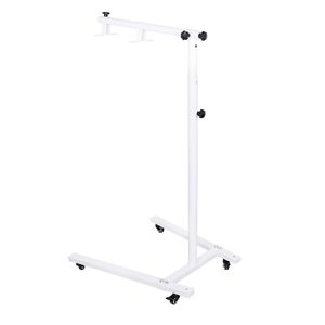 Soporte Híbrido para Paneles de Terapia de Luz Roja con Ruedas Universales, Carrito de Salón, Diseño Minimalista de Plástico, Fácil de Mover, Comercial - Product Image 4