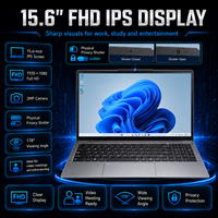 Ordinateur portable IA 15,6 pouces Intel Core Ultra 5 225H en gros, 24 Go LPDDR5, 1 To NVMe SSD, Wi-Fi 6, double Type-C, charge rapide 100 W