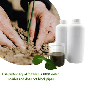 Fertilizante líquido para proteína de peixe, fertilizante bioestimulante para proteína de peixe