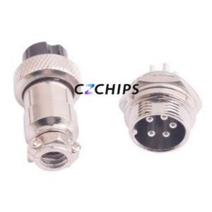 KH-GX16-5P Circular (Cable) Connector Connector ( Jack Specification: M16 )( Total PIN Count: 5P )( Gender: Male-Female Set ) - Product Image 1
