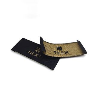 Mẫu Miễn Phí Thiết Kế Mới Dệt Cổ Nhãn Quần Áo Nhà Sản Xuất Vải Thẻ Sắt Trên Cổ Bông Tùy Chỉnh Quần Áo Nhãn - Product Image 1