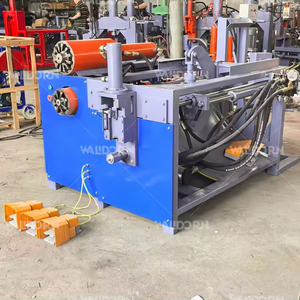 Solution clé en main Walldorn WD-D400 Ligne de recyclage de moteurs usagés Machine de traitement de stators hydrauliques Panneau de commande PLC 380V 50HZ - Product Image 2