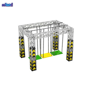 Équipement de parcours <span class=keywords><strong>Ninja</strong></span> Warrior pour la course, Mur Incurvé de style américain haut de gamme pour l'intérieur, Vente en gros, Stimule la curiosité - Product Image 3