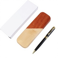 Neues Design Holz-Stift-Geschenkset Wirbel-Design Handgefertigt Vielfältige Kombination Bürogeschenke Kulturelle Kreativität für Studenten