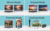 Monitor Portátil de 17.3 Pulgadas con Pantalla IPS LED 1080P HDR de Calidad Excepcional, Ultrafino, para Laptop, PS4 y PS5