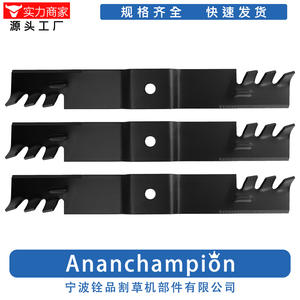 Lame de tondeuse à gazon noire de 21 pouces, pièce de rechange pour utilisateurs de tondeuses à gazon 02005019-X A18207-3 - Product Image 4