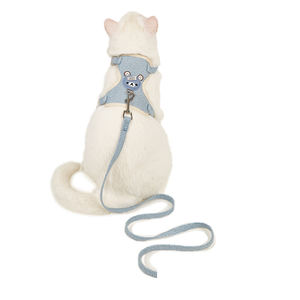 Harness dan Tali Anjing Kucing Model Vest, Tali Dada Beruang Kecil, Dapat Disesuaikan, Grosir Produsen - Product Image 3
