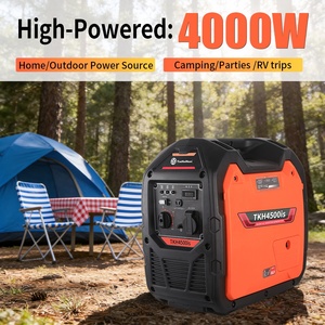 Générateur d'électricité portable à essence 3,5 kW 4 kW, onduleur silencieux, pour usage domestique et camping - Offre Spéciale - Product Image 6