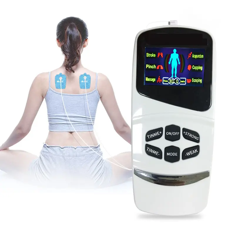 Blood Circulation Machine Estimulador Electrico Acupuncture Tens Unit Ems Muscle Stimulator Fisioterapia Tens Electrode Pads