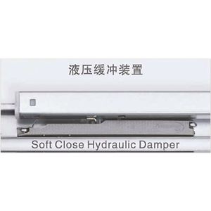 Hiện đại giấu undermount mở rộng đầy đủ thép ngăn kéo <span class=keywords><strong>Slide</strong></span> mềm đóng cho nhà bếp ăn phòng ngủ phòng tắm hoặc kho - Product Image 2