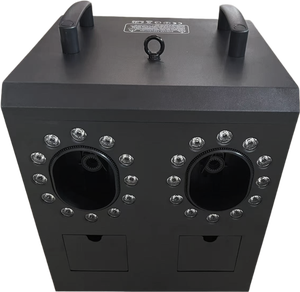 Electric 1500W RGBW LED DMX512 Smoke Bubble Fog Machine with Wireless <b>Remote</b> Metal Construction <b>for</b> Stage Use - Product Image 3