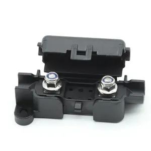 Single Mount Midi ANS Or Strip Link Auto Inline Fuse Holder With M5 Terminal and Cover For Heavy Duty