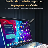 Laptop layar sentuh ganda 14 "2-in-1 CPU 1212 Gen Alder Lake-N N100 Windows 11 Home 16GB RAM 512GB SSD