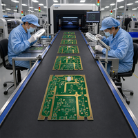 Service clé en main : Carte PCB Rogers ZBWB-PCBA-2026, finition de surface ENIG, blindage RF/EMI, cuivre 35µm, 80x90mm, fichiers BOM/Gerber