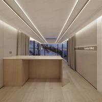 Maison modulaire préfabriquée de luxe Royalstar M30L, maisons modulaires élégantes pour habitation, hôtel ou bureau