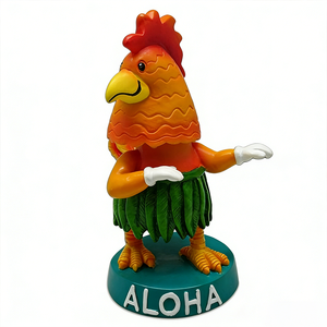 دمية دجاجة هاواي هولا صغيرة للوحة القيادة - Product Image 1
