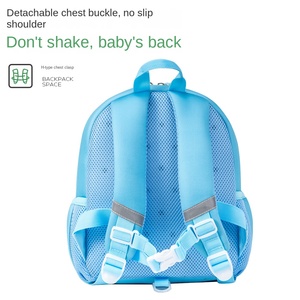 Sac à dos d'école maternelle en nylon léger et respirant à motif astronaute pour garçons et filles, idéal pour la première année - Product Image 3