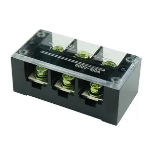 UNIZEN TBC-1003 high quality stationary type 3 rows 6 pins screw terminal connector