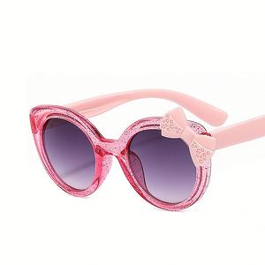 Gafas de Sol para Niñas con Lazo Decorativo, Modelo 2025, Protección UV400, Estilo Ojo de Gato, Venta al Por Mayor - Product Image 3