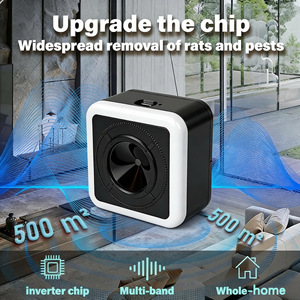 Repelente Ultrasónico de Ratones BolerGifts para Exteriores, Recargable, 4 Velocidades, Alta Potencia, para Ratones, Mosquitos y Cucarachas - Product Image 3