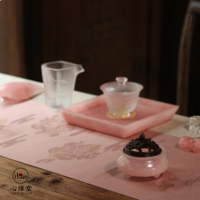 Brûleur d'encens antique fait main en verre de cristal exquis pour la méditation, le yoga, l'artisanat en cristal et la décoration