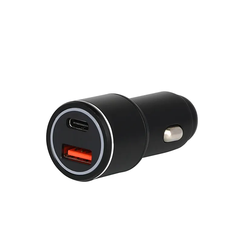 Toptan Bestway akıllı araçlar tipi C ve USB bir PD3.0 + QC3.0 hızlı şarj 36W araba cep telefonu adaptör şarj