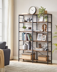 <span class=keywords><strong>Étagère</strong></span> multifonctionnelle moderne <span class=keywords><strong>VASAGLE</strong></span>, bibliothèque à 6 niveaux, <span class=keywords><strong>étagère</strong></span> <span class=keywords><strong>de</strong></span> <span class=keywords><strong>rangement</strong></span> haute avec options personnalisables - Product Image 2