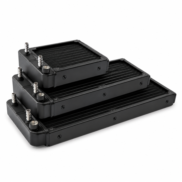 High-quality 120/240/360mm Water/liquid Cooling Thick Aluminium Radiator Suitable for DIY Computer Cooling Systems