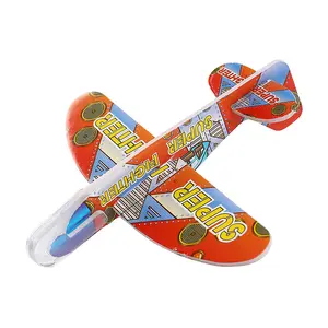 Fête de la Saint-Valentin Fête des fêtes Fournitures de décoration pour enfants Mini petit avion en papier Cadeau d'avion pour enfants