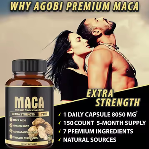 Capsules d'extrait de racine de maca noire, complément naturel favorisant la vitalité, la force et l'équilibre hormonal pour les hommes et les femmes - Product Image 3