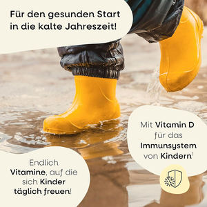 Suplementos vitamínicos de alta calidad para niños con vitamina D3, selenio y gomitas de zinc que fortalecen el sistema inmunológico - Product Image 4